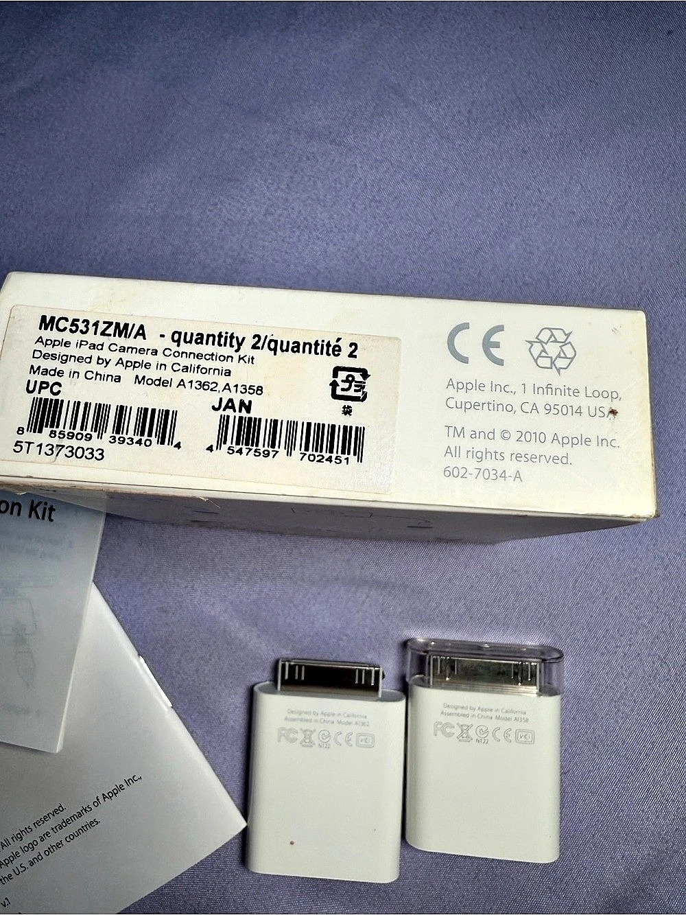 Apple iPad Camera Connection - Picture 3 of 5